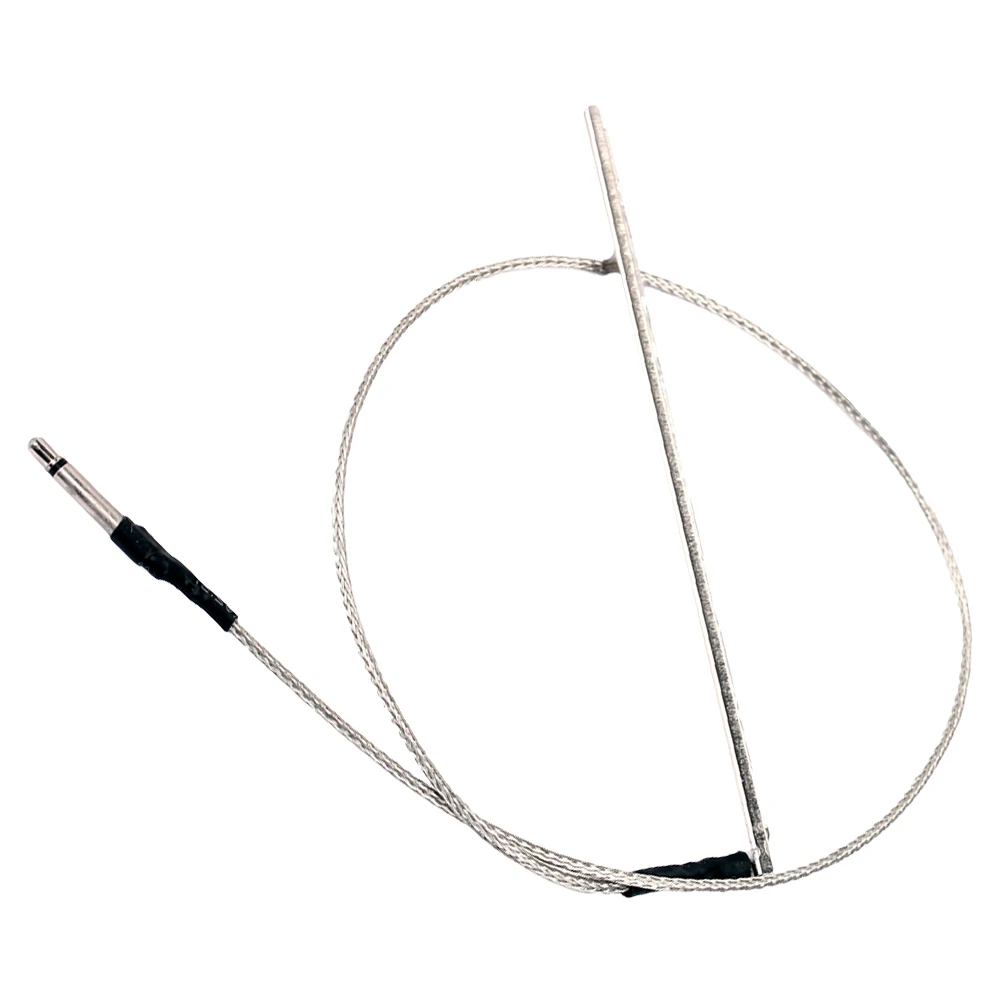 

4.6mm Wide Guitar Pickup Stick Passive Piezo Pickup Saddle Transducer Pickup for Acoustic Guitar PKP23 (Silver)
