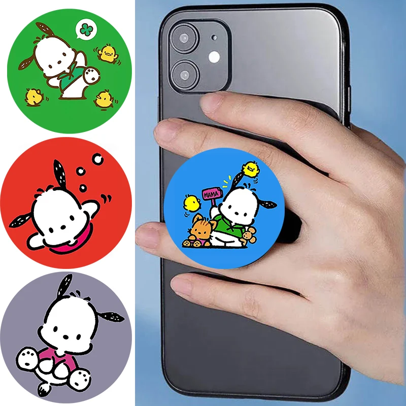 

Розетка для телефона Pochacco, подставка-держатель для мобильных телефонов Huawei Mate 70, расширяющиеся держатели для телефона Griptok для iPhone 16 Plus