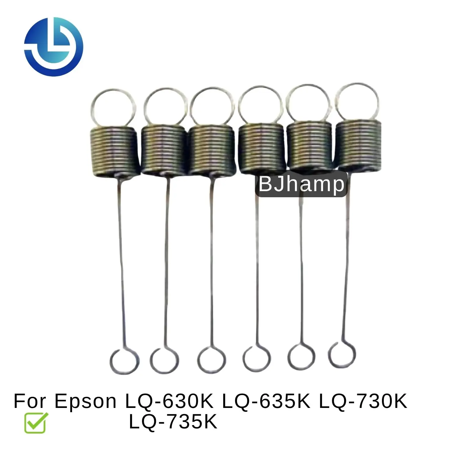 6X New Durable Paper Feed Pressure Rod Spring Assembly for Epson LQ630K LQ635K LQ730K LQ735K Printer Replacement Parts