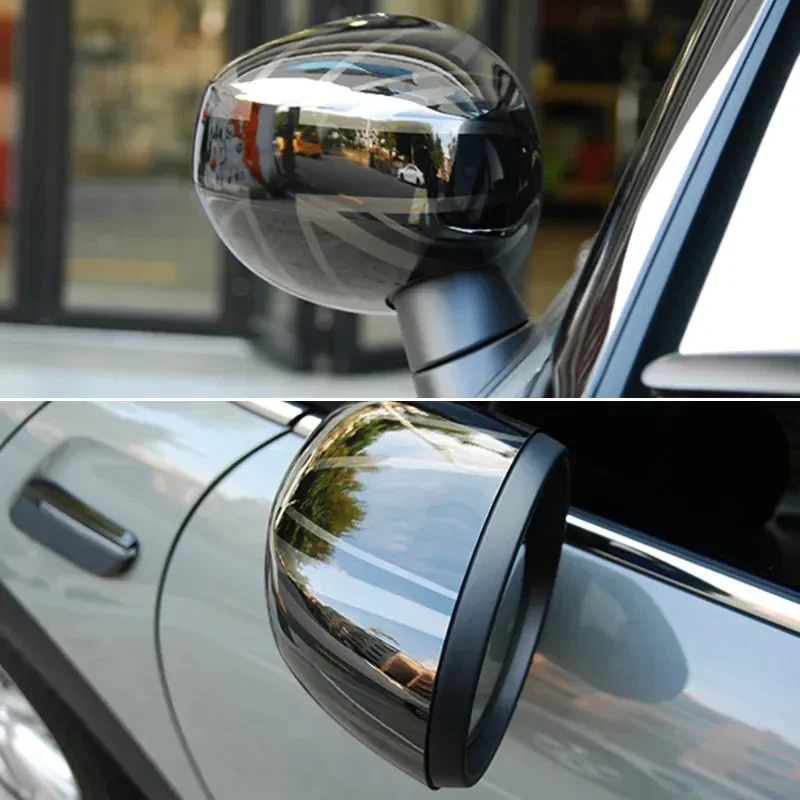 New Rearview Mirror Covers For Mini Cooper For S 2020 2021 2022 Countryman 19-24 Years For F60 F54 F55 F56 F57 Car Accessories