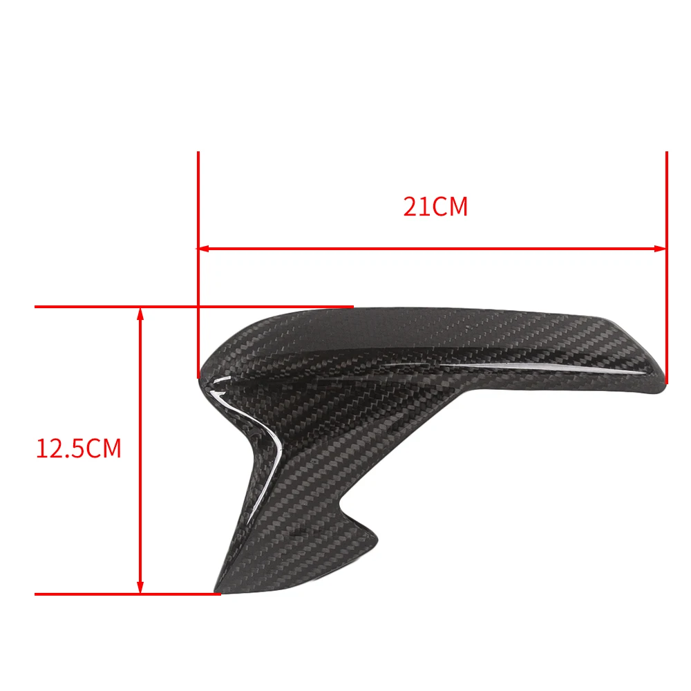 For Triumph Rocket III Rocket3 2020 2021 2022 Full Carbon Fiber Rear Side Panels Decorative cover Under the Cushion