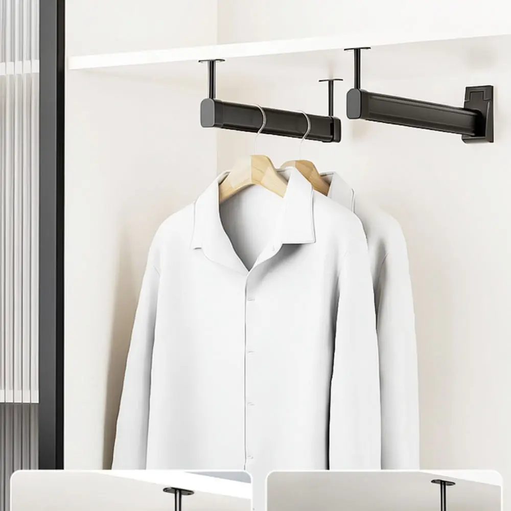 Durable Wardrobe Hanging Rail For Yuanxixing Top Fixed Rod Vertical Closet Organizer Modern Storage Hanger Bar Accessories