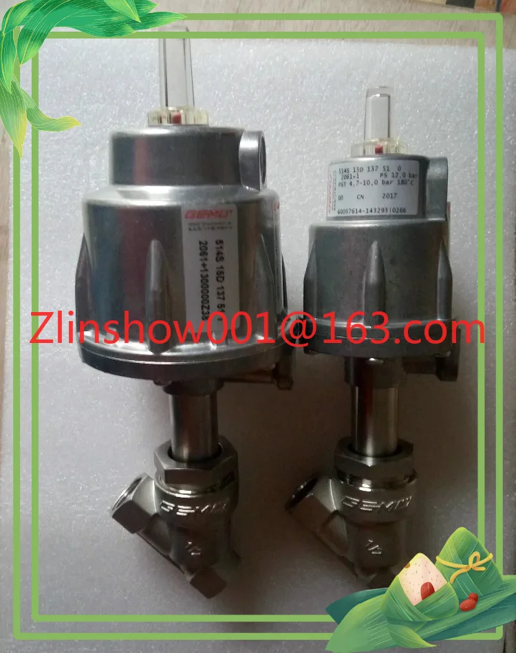 Suitable for  Medical Pulsation Sterilizer DN15 Gemi stainless steel pneumatic valve