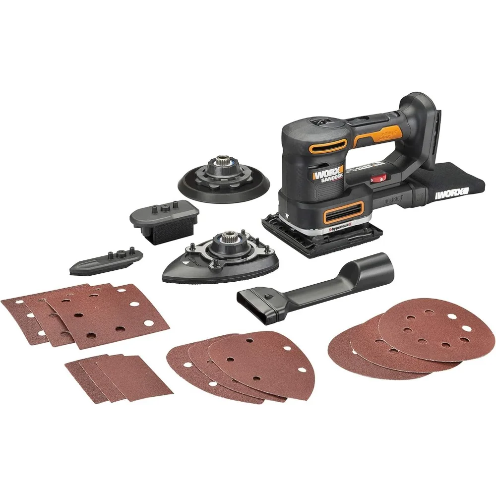 

Worx WX820L.9 20V Power Share Sandeck 5-in-1 Cordless Multi-Sander (Tool Only)