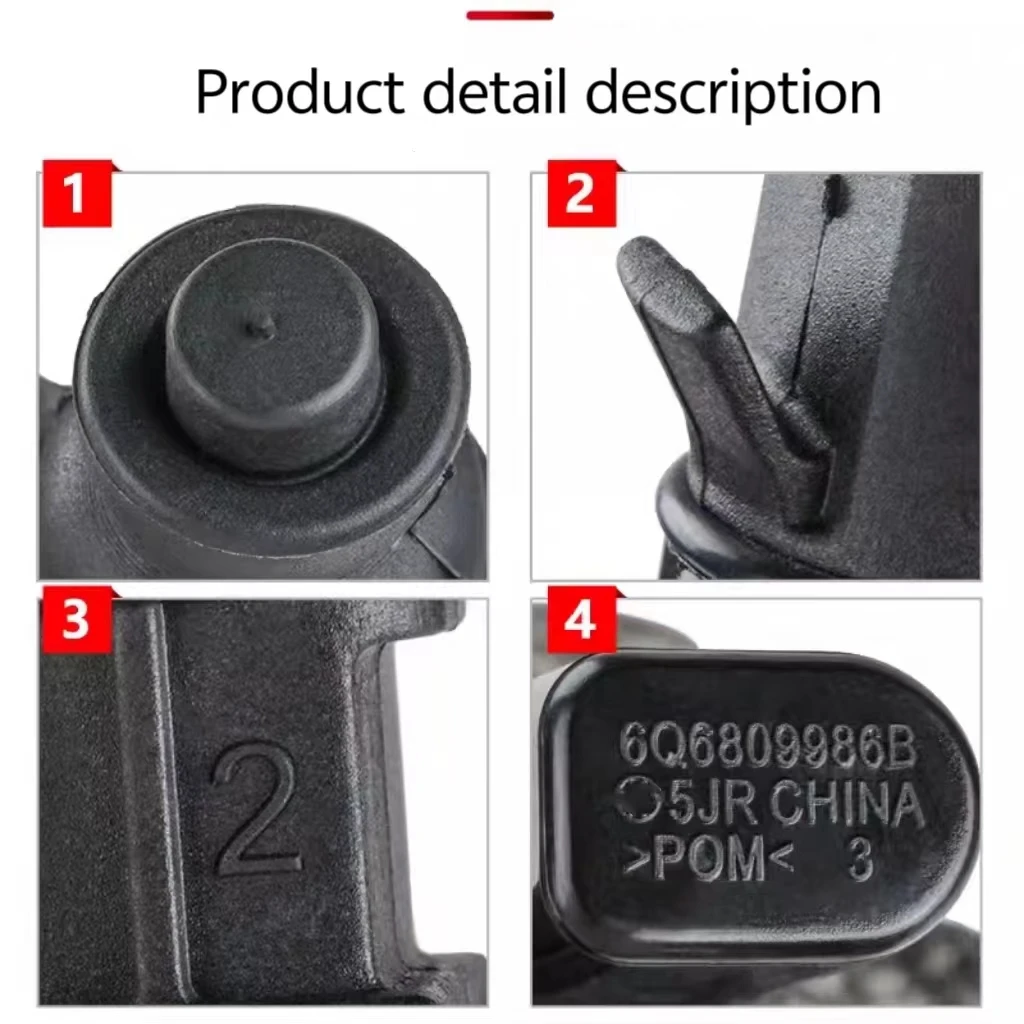 Atuador da fechadura da porta do enchimento do combustível do carro, Audi A3 A6 A6L RS3 RS6 VW Polo Golf Jetta Passat SKODA 6Q6809986B 6Q6809986C