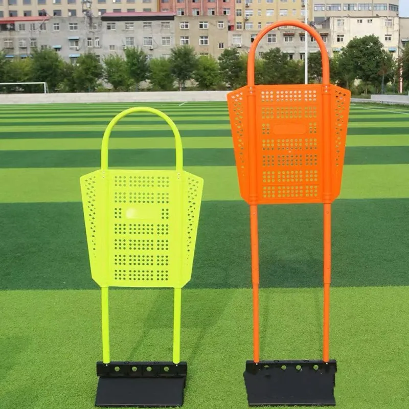 Sports mannequin football training target wall target for grass goalies with spiked bases