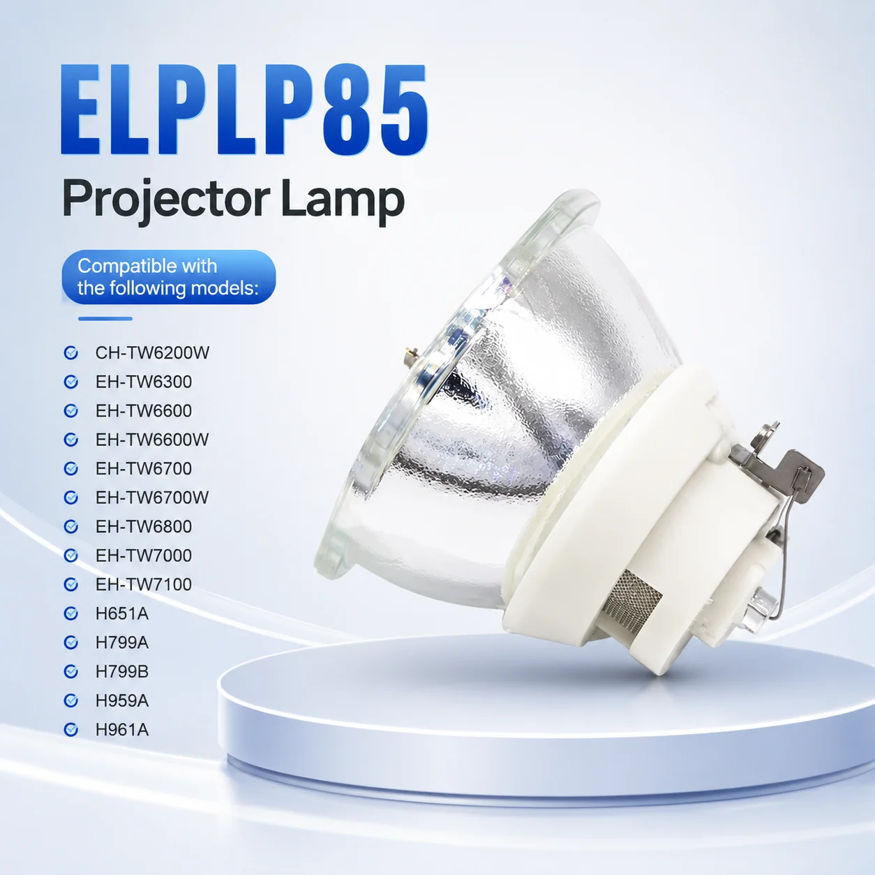 

Top quality ELPLP85 Projector Lamp for EH-TW6300 TW6600 TW6600W TW6700 TW6700W TW6800 TW7000 TW7100 CH-TW6200W H651A Projector