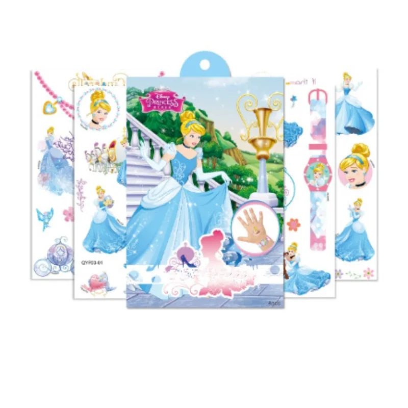 

4 Sheet / Set Cinderella Princess Series Temporary Waterproof Tattoo Sticker