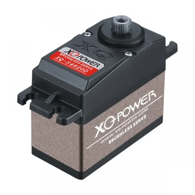 XQ-POWER XQ-S4620D Borstelloze Digitale Titanium Gear Waterdichte hoogspanning Servo 20.6kg/8.5V voor RC Model