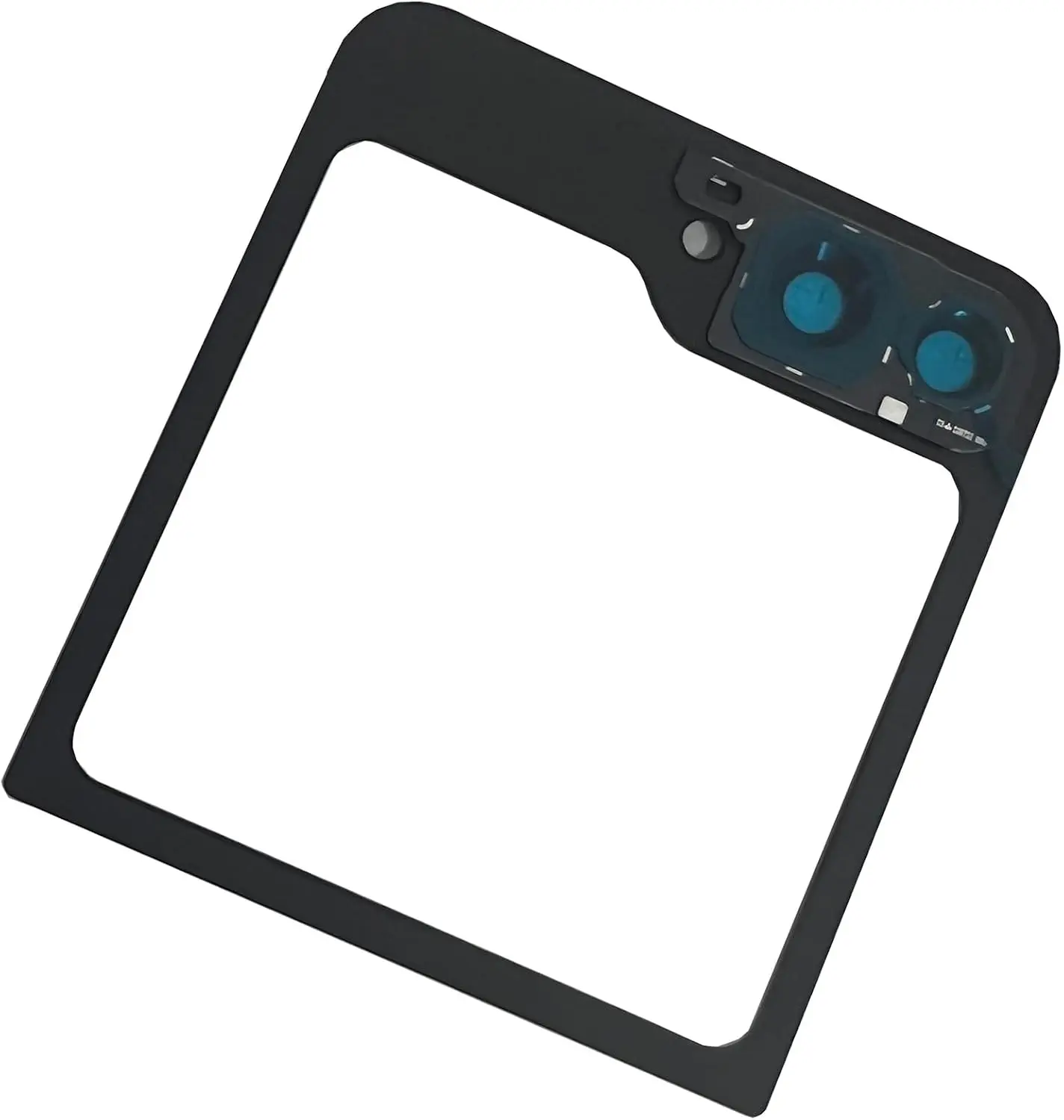 Glass Panel For Samsung Galaxy Z Flip5 Flip 5 F731B Back Battery Cover Door Rear Housing Cover Replacement Case With Camera Lens image 3