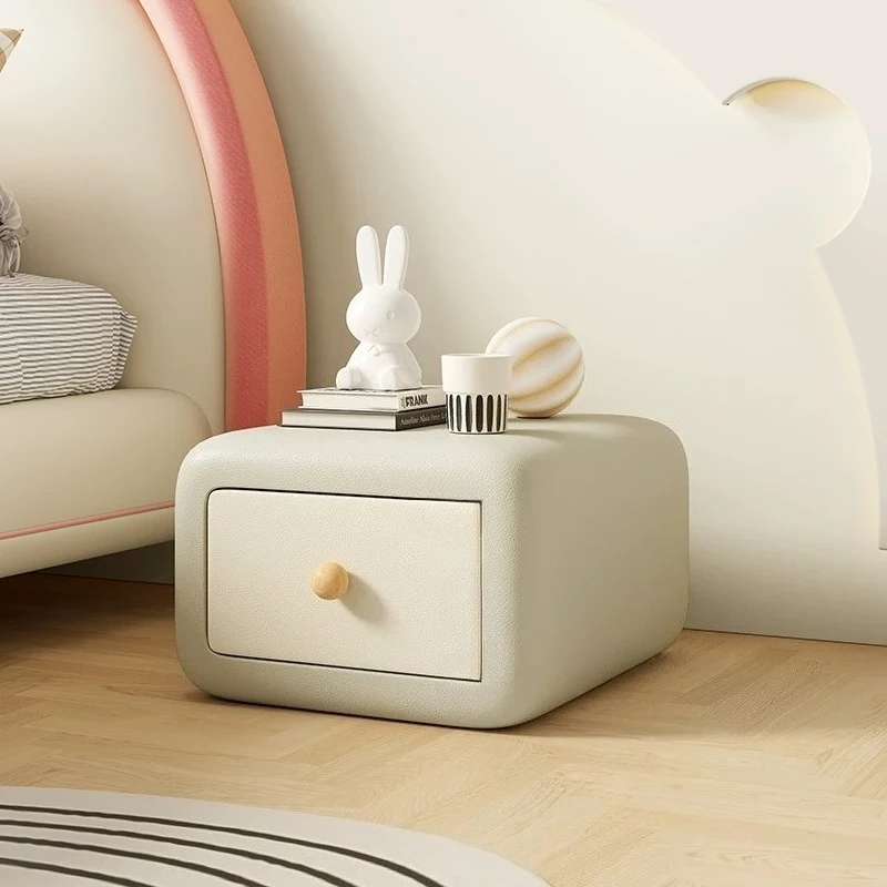 Bedside Cute Table Single-layer Tatami Short Storage Mini Small Side Cabinet Solid Wood Simple Modern Creative Bedroom Furniture
