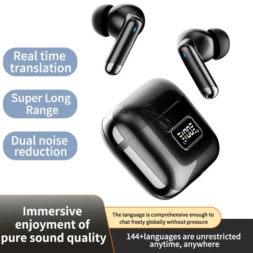 Compatible Smart Earbuds Allowing Fast and Effective Communication Across a Range of Different Languages Worldwide