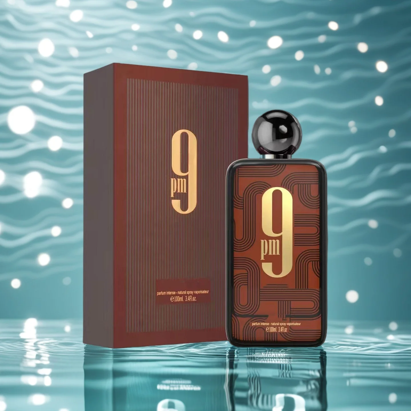 9 pm Elixir van Afnan Unisex Parfum - 100ml Intense Parfum, Rijke, Langdurige Geur voor Elke Gelegenheid