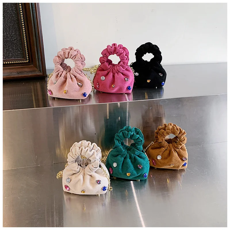 High-quality Cute Bags for Girls Children Candy Hand Bags Kids Messenger Bag Small Purses Youngster Shoulder Bag