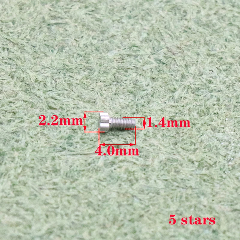 1PC For RICHARD MILLE Watch RM1152 Bottom Back Cover Ring Strap Screws Four/Five Pointed Star Screws