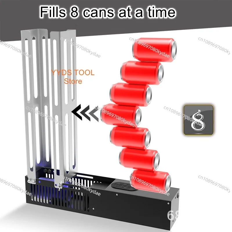 Electric Automatic Can Crusher Can Crusher Household Electric Aluminum Coke Beer Can Crushing Machine view 2