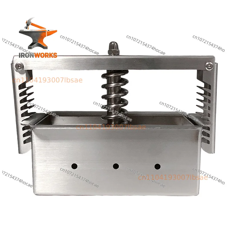 304 stainless steel meat press braised pork head meat beef and mutton frozen forming meat pressing mold box briquetting