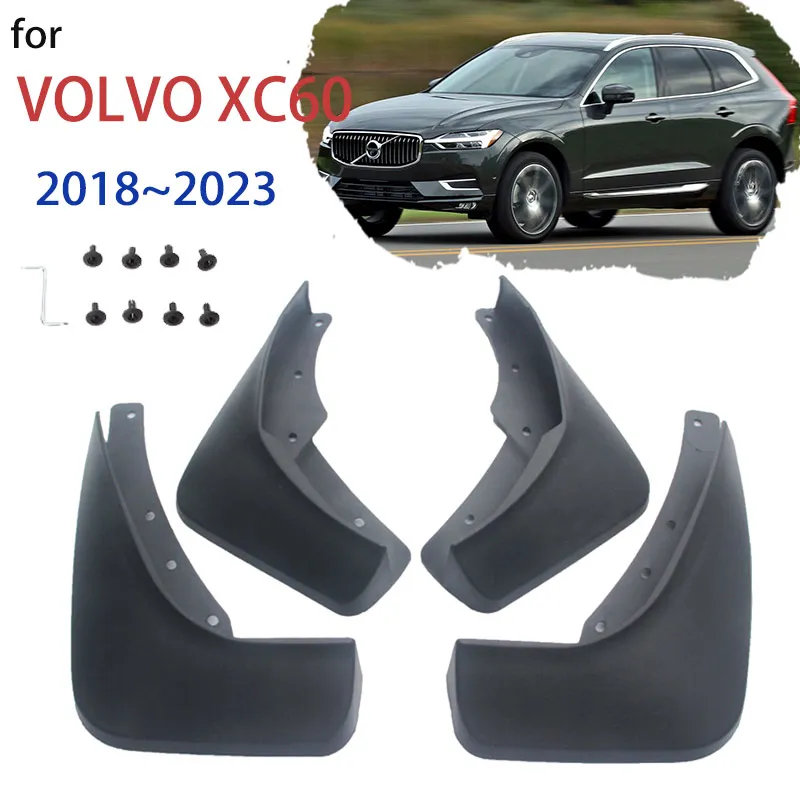 

4x Mud Flaps for VOLVO XC60 2018 2019 2020 2021 2022 2023 Mudflap Splash Guard Front Rear Wheel Fender Mudguards Car Accessories