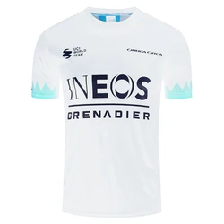 2024 biała koszulka rowerowa INEOS męska damska szybkoschnący t-shirt rowerowy Ropa Ciclismo MTB Bicycl Maillot