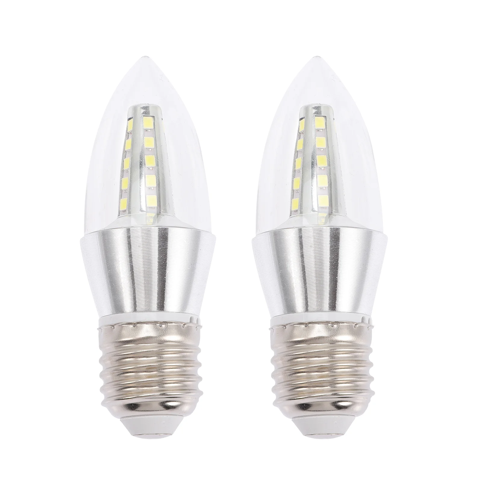 

2 Pcs LED Chandelier Light Bulb Sconces Bulbs Power Saving Candelabra Chandeliers