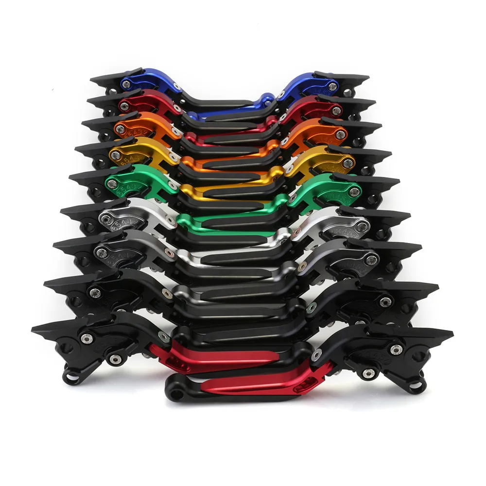 Motor Foldable Extend Brake Clutch Levers For Triumph 765 Street Triple R (NOT RS) 17-18, SPEED TRIPLE 1050/S R THRUXTON R 16-18