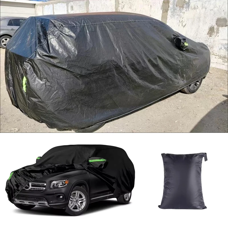 

Outdoor Waterproof Full Car Covers for Mercedes-Benz GLB 2019-2025 Windproof Bands Accessories for Snow Rain Dust Protection