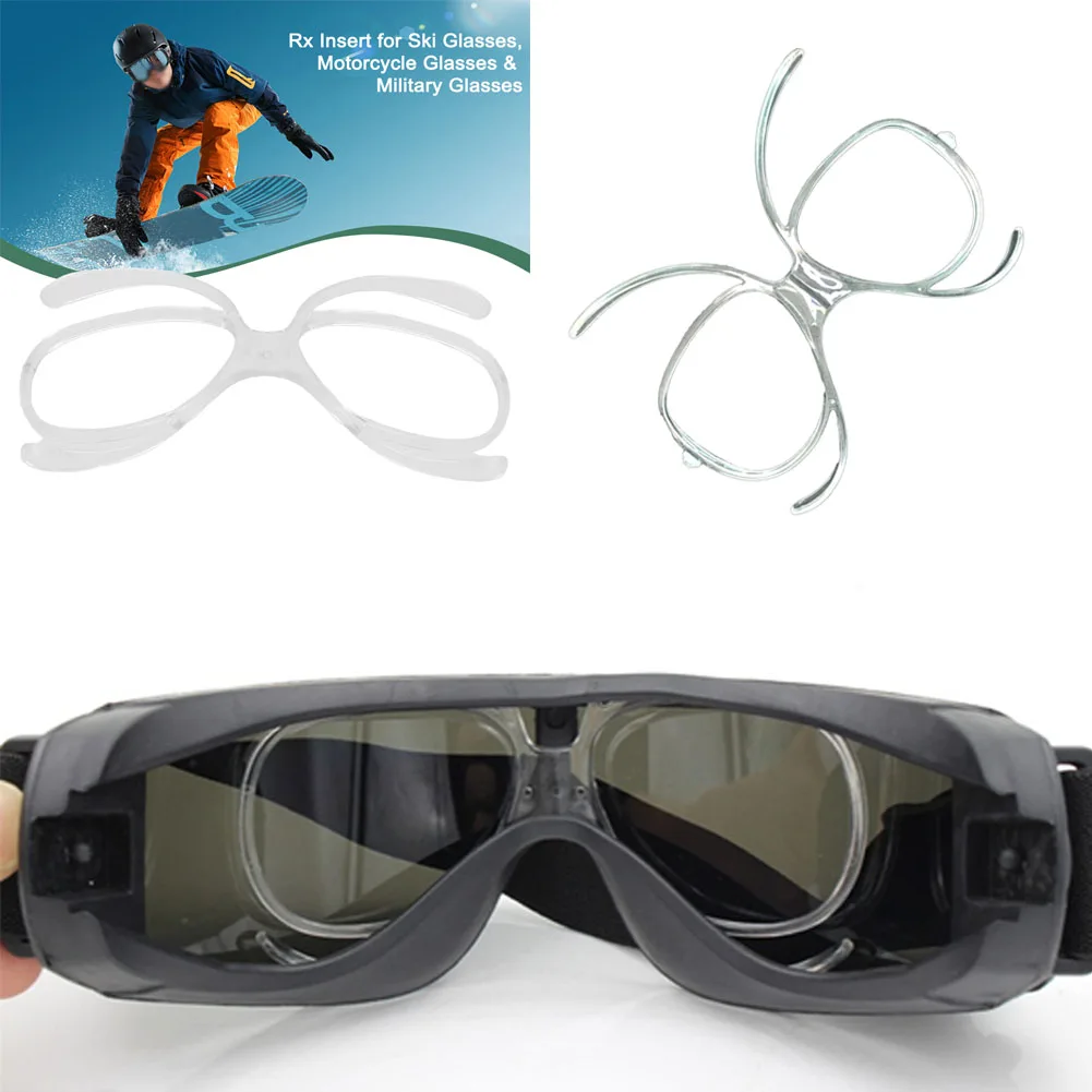 1pc Butterfly Myopia Frame Fixed/adjustable Version For Skiing/riding Glasses Insert Optical Adaptor Replace Accessories