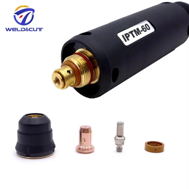 

Air Cooled Gun 60A PTM60 Plasma Cutting Torch Head Straight For Machine
