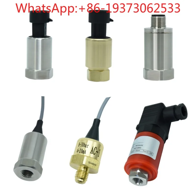 PT1100 Air Conditioner Refrigeration Pressure Sensor Transmitter -1-16bar 30bar 4-20ma High Pressure and Low Pressure