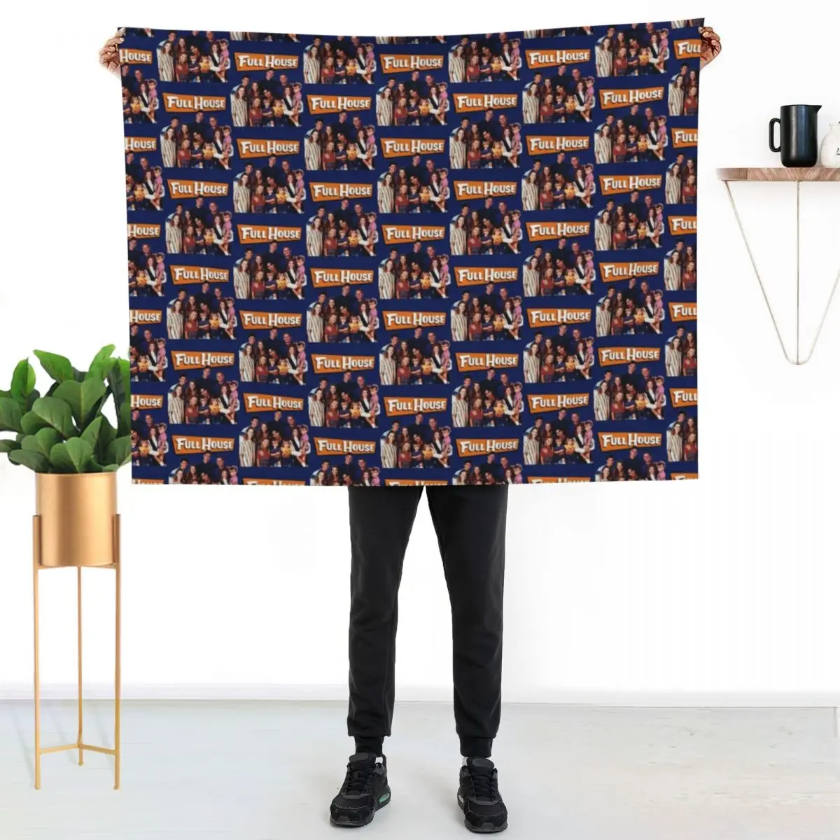 full house cast Throw Blanket Plush Luxury Designer Softest Blankets For Sofas Blankets