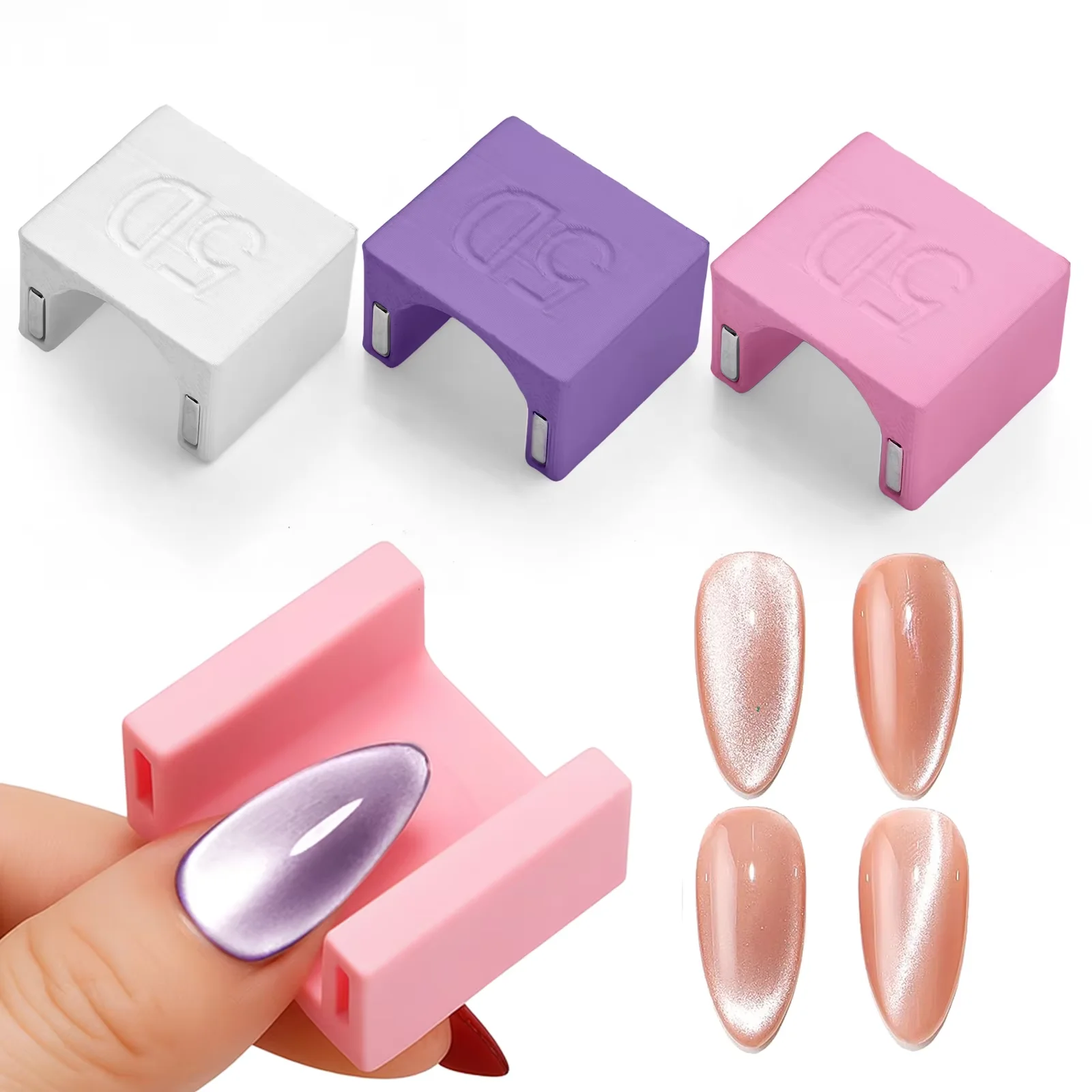 Cat Eye Magnet Tool Nail Art Magnet Stick for DIY Magnetic Cat Eye Gel Nail DIY Tool French Nail UV Magnetic for Home Use