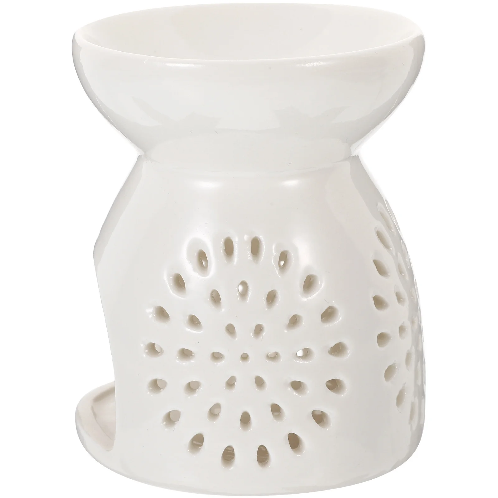 السيراميك رائحة الناشر موقد زيتي نمط جوفاء الزخرفية حامل الزيت العطري قاعدة مستقرة هدية تزيين المنزل #2