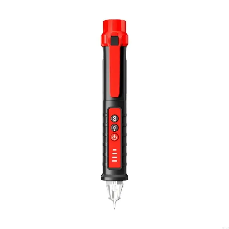 Not Contact Electric Testing Pen With Bright Light Display For Safe Current Measurement From 12V To 1000V M4YD