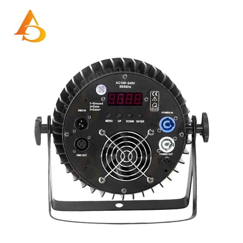Stage Par Lights 18X18W RGBWA UV 6in1 Wash/Strobe Effect Aluminum Alloy Shell Par Lights for Concerts  Party Christmas image 2