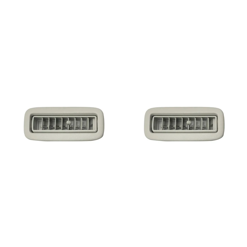 2X Beige Car Roof Top Side Air Conditioning Vent A/C Panel Grille Cover For Mitsubishi Pajero V93 V97 Montero V95 V98