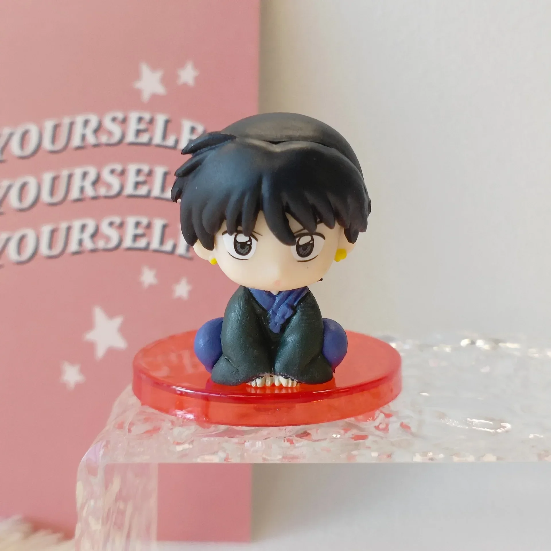 ฟิกเกอร์อนิเมะ อินุยาฉะ ชุด 4 ตัว คิเคียว เซ็ตสึมะรุ ฮิกุราชิ คากุเมะ ตุ๊กตาการ์ตูน ของขวัญสำหรับเด็ก