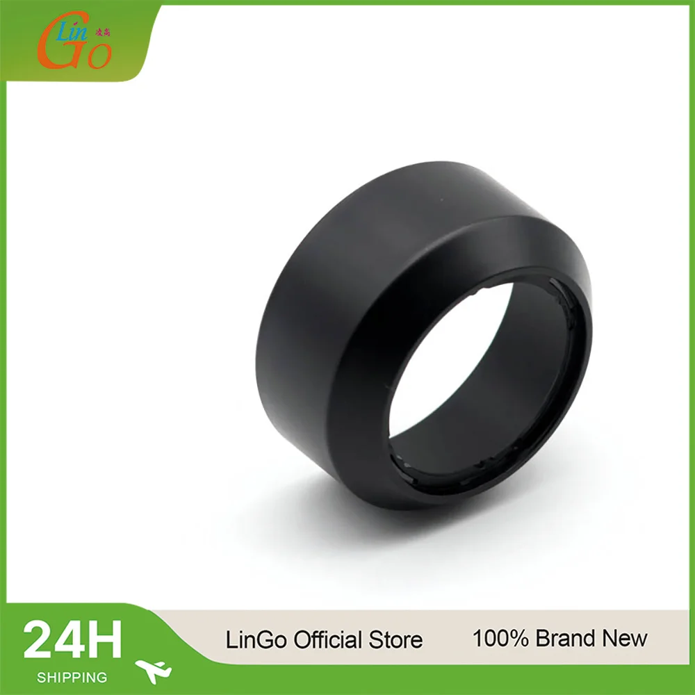 LinGo LH-40B Bayonet Mount Lens Hood For Olympus M.Zuiko Digital 45mm F1.8 Lens Black/Sliver
