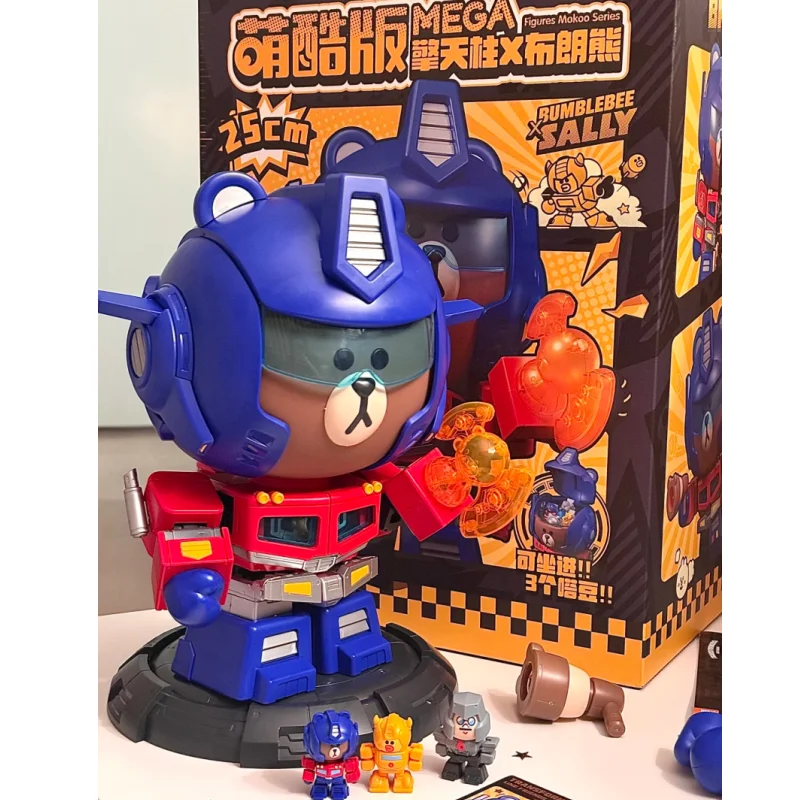 

Новые оригинальные трансформеры Blokees Optimus Prime, совместные брендовые фигурки Jet Wing, игрушки с летающим крылом, комплект модели робота