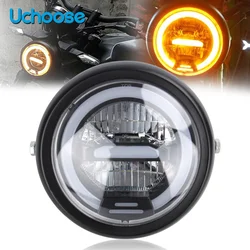 6.5 Inch Motorcycle Led Headlight Universal 6.5