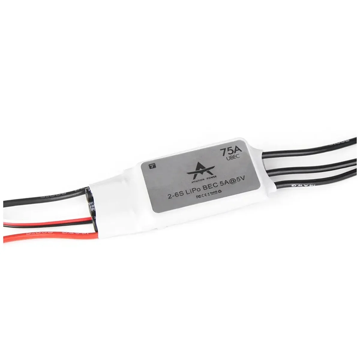 

Электронный регулятор скорости AT 75A ESC 2-6S LiPo BEC, бесщеточный ESC для дрона RC FPV