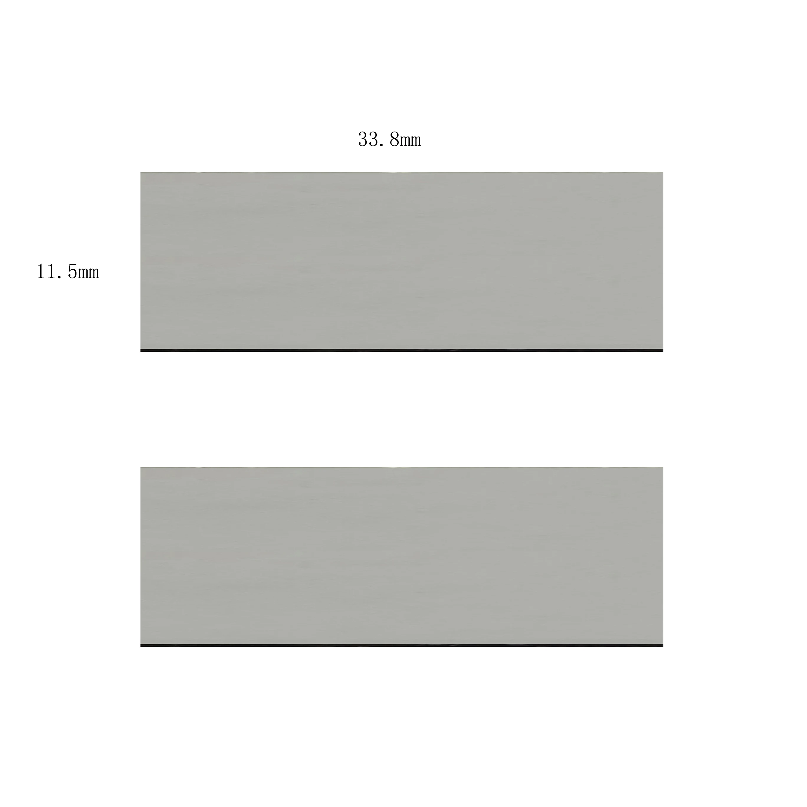 940NM IR Band Pass Filter Rectangle =33.8 x 11.5 mm Thick-0.3/0.7MM for Camera Board Lenses Photography 1PCS