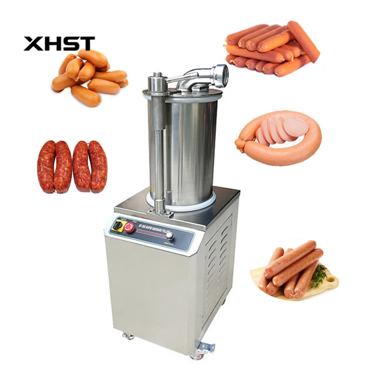 Hydraulic Enema Machine Hydraulic Sausage Stuffer Filler Sausage Filling Machine
