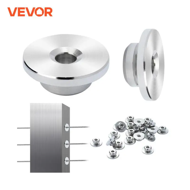 VEVOR 51Pack Cable Railing Kit 1/8\