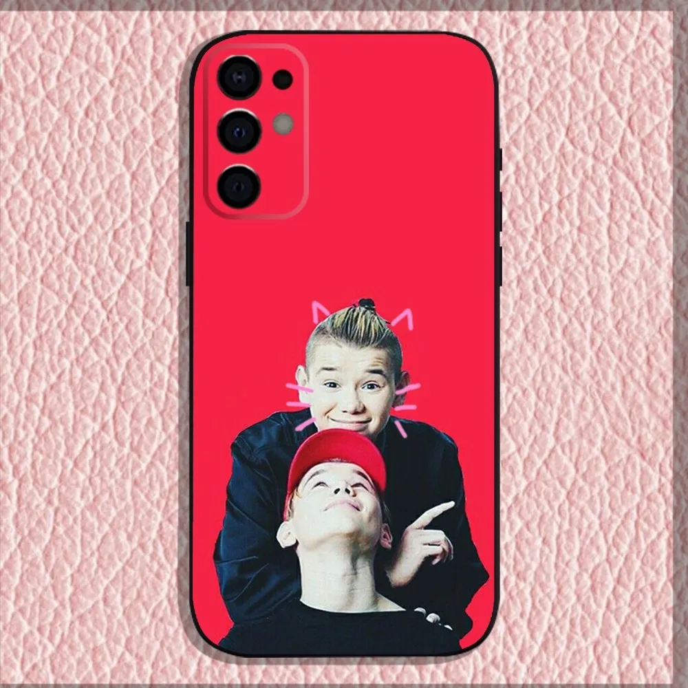 Singer Marcus And M-Martinus Phone Case For Samsung S24,S21,S22,S23,S30,Ultra,S20,Plus,Fe,Lite,Note,10,9,5G Black Soft Shell