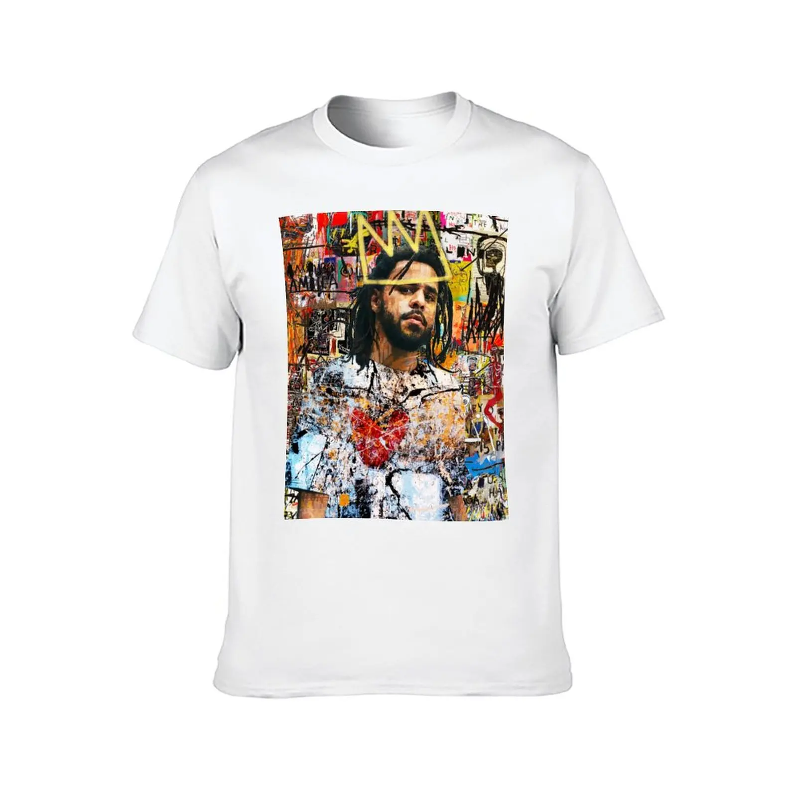 J Cole Portrait T-Shirt man t shirts for men casual funny t shirts cotton anime t shirts for man T-Shirt