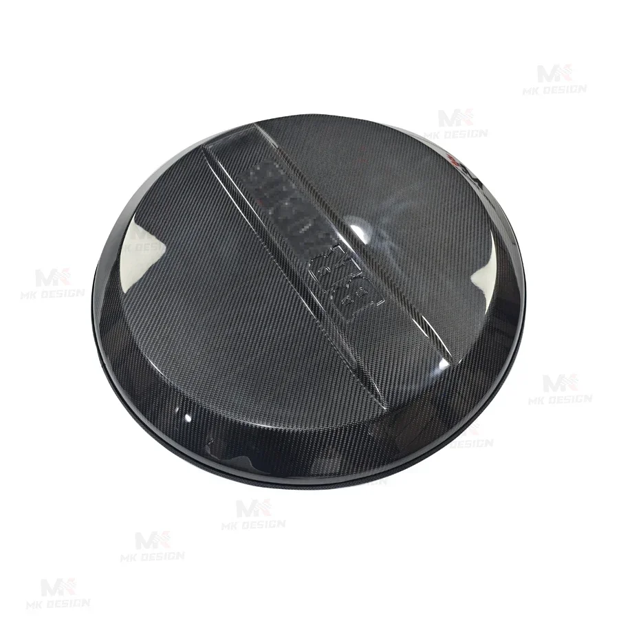 Dry Carbon Fiber BS Style Tire Cover Spare Wheel Cover for G Class W464 Spare Tyre Cover Car Styling