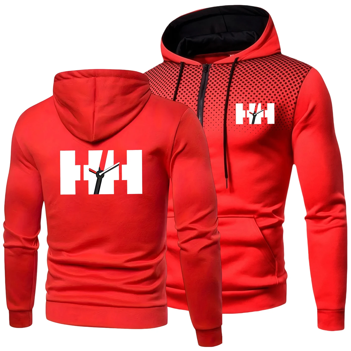 2026 New Arrival Men's Sweatshirts High Quality Hooded Long Sleeve Zip-up Coats Autumn Winter Urban Casual Sporty Fashion Hoodie