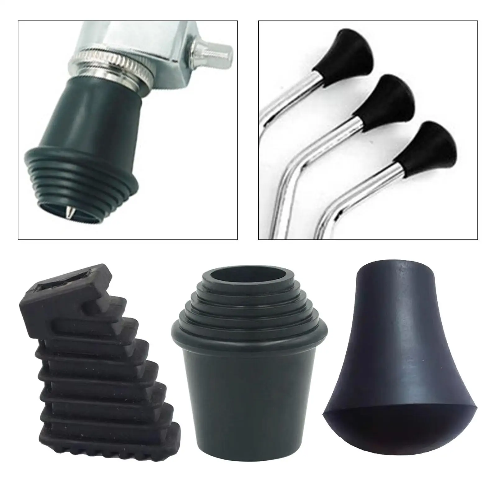 3 Stuks Draagbare Drumvoetjes Hardware Vervangt Percussie Accessoire Drum Leg Tip Voor