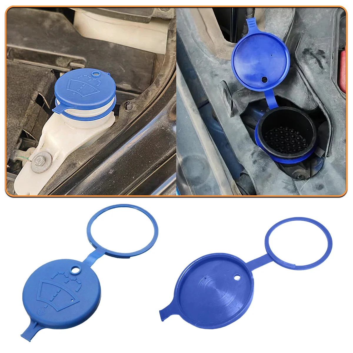 Windschutzscheiben-Waschflüssigkeitsbehälterdeckel passend für Peugeot 206 Citroen Xantia Picasso Saxony, M103710000, Auto-Ersatzteile – Detail 2