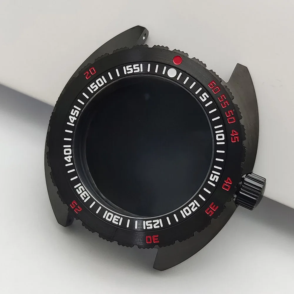 

Six colors for 28.5MM dial NH35 case 42MM sapphire crystal case 5ATM rotatable bezel for NH35 NH36 4R36 movement
